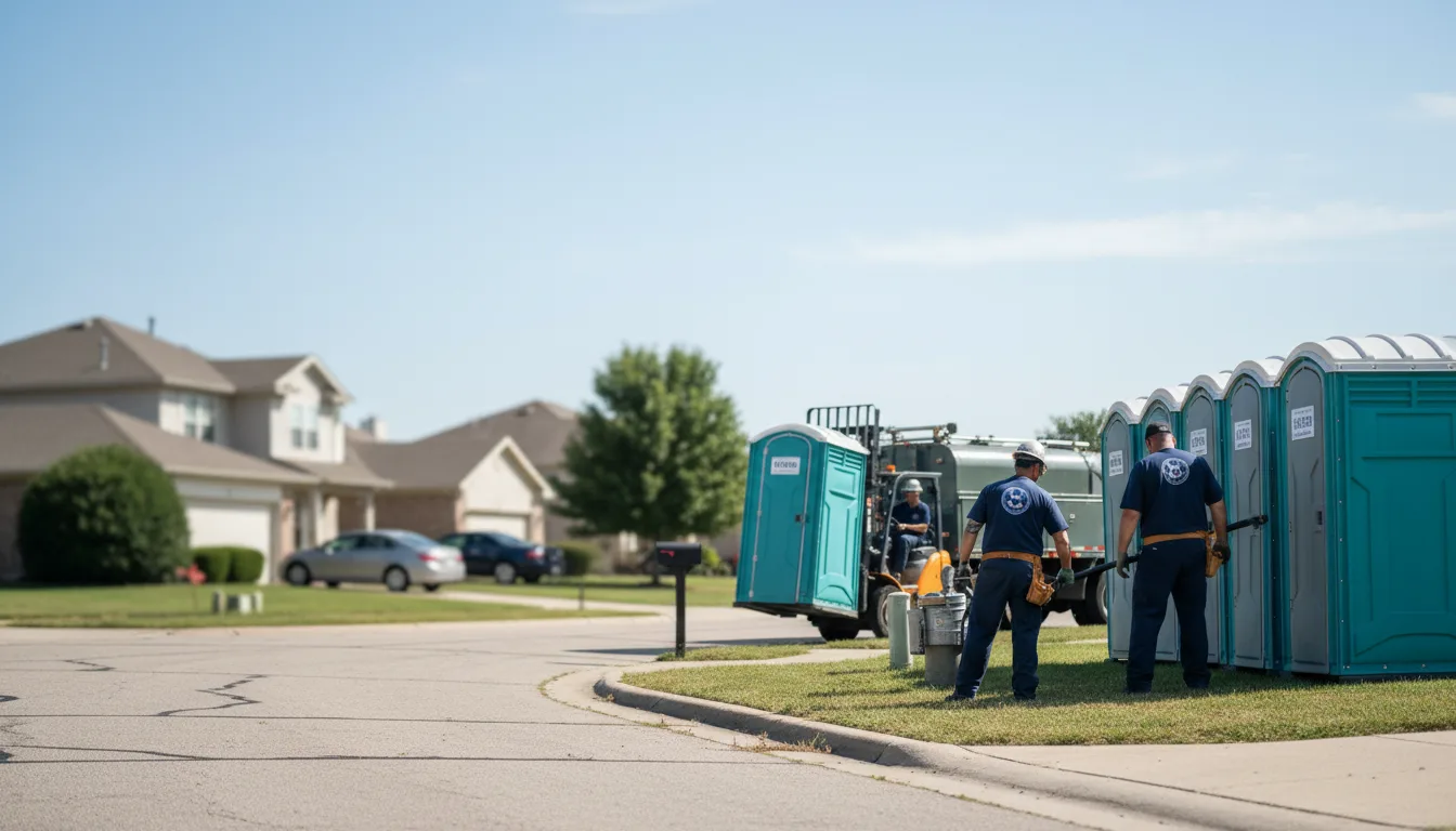 Porta Potty Rental in Lucas, KS near me